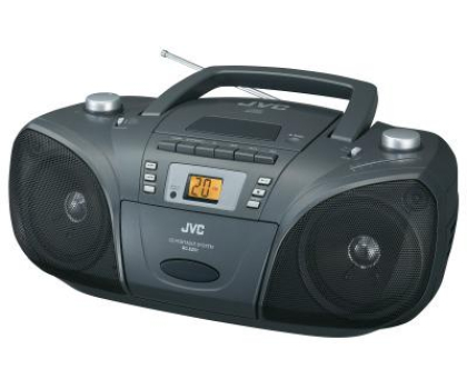 Radio i budzik Radiomagnetofon z CD JVC RC-EZ51H CD